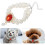 2Pcs Durable Necklace Collar Double Layer Pearl Charm 11