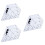 3Pcs Making Ruler Transparent White with Accurate Scale Lines 7