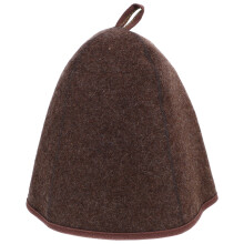 4Pcs Comfortable Sauna Caps Soft Felt Sauna Hats for Household Bath