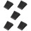 5pcs Ramp Pad Black Rubber Triangle 10