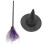 5Sets Creative Halloween Witch Hat and Broom Photo Prop Set 1