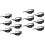 12 Pcs Safety Welding Glasses Safety Goggle For Welding Protective 5