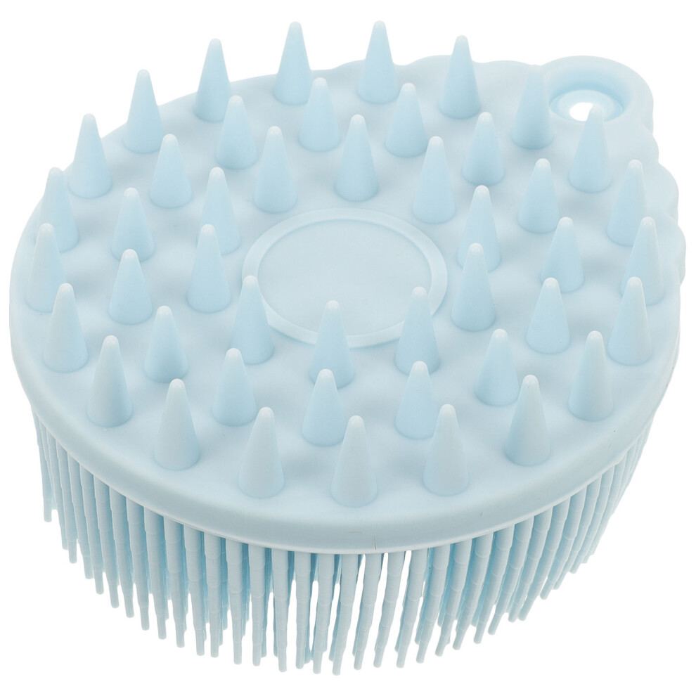 Inoomp Silicone Exfoliating Body Scrubber And Scalp Massager Brush For Shower