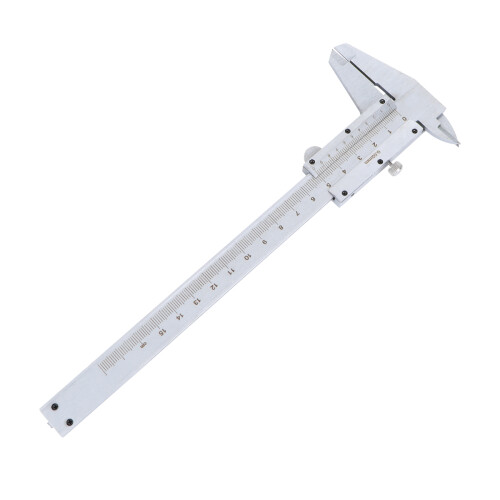 3Pcs White Vernier Caliper 4 Way Measuring Tool for Precision Gauging
