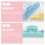 5Pièces Clip ABS Métal Polyvalent Pour Partitions Multicolores 4