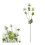 2 Pcs Realistic Artificial Flower Bunches For Wedding Home Decor Beige 11