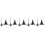 5Sets Creative Halloween Witch Hat and Broom Photo Prop Set 11