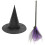5Sets Creative Halloween Witch Hat and Broom Photo Prop Set 3