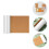 5Pcs Peel and Stick Cork Sheets Multi Color Noise Reduction Wall Mat 11