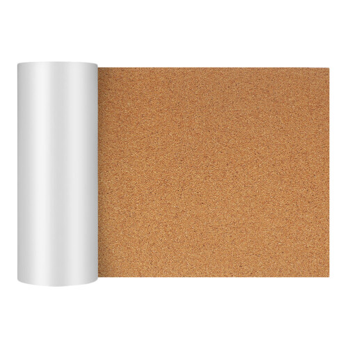 5Pcs Peel and Stick Cork Sheets Multi Color Noise Reduction Wall Mat