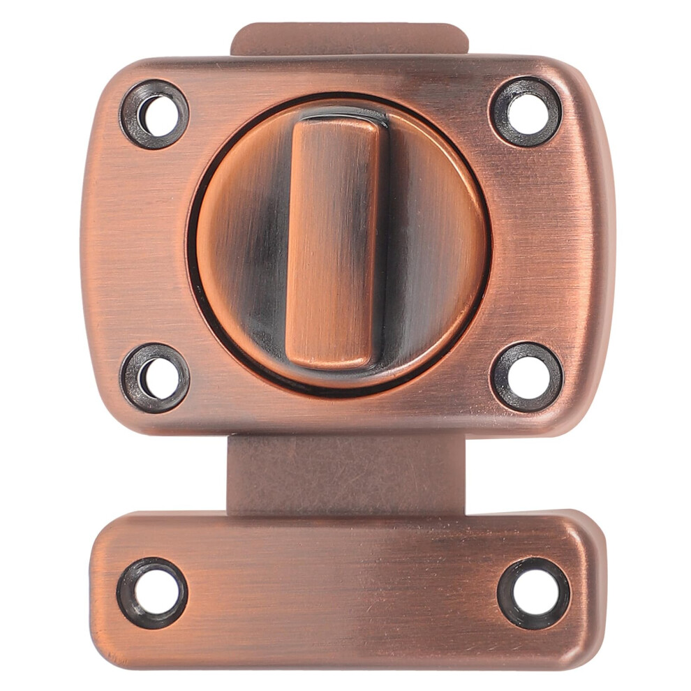 Bathroom Door Lock Slide Bolt Latch Zinc Alloy Nodrill Easy Install For Bedroom Restroom 9169991004440