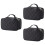 3 Pcs Portable Toiletry Pouch Simple Double-Layer Storage Bag 7