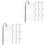 20Pcs Lightweight Clothes Folding Board for Shirts Home Use Light Grey 4
