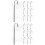 20Pcs Lightweight Clothes Folding Board for Shirts Home Use Light Grey 6
