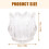 6 Pcs Creative Flower Crystal Candlesticks Glass Cups 10