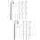 20Pcs Lightweight Clothes Folding Board for Shirts Home Use Light Grey 7