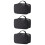 3 Pcs Portable Toiletry Pouch Simple Double-Layer Storage Bag 9