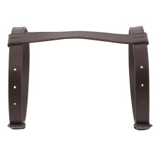 Outdoor Brown Pu Straps For Picnic Blanket 2set