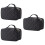 3 Pcs Portable Toiletry Pouch Simple Double-Layer Storage Bag 8