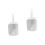 2Pcs White Plastic Ice Scoop for Bar Kitchen Restaurant and Pet Use 6