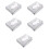 5Pcs Silver Sequin Backdrop Curtains Elegant Glitter Party Decoration 9