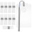 20Pcs Lightweight Clothes Folding Board for Shirts Home Use Light Grey 2