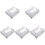 5Pcs Silver Sequin Backdrop Curtains Elegant Glitter Party Decoration 4