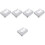 5Pcs Silver Sequin Backdrop Curtains Elegant Glitter Party Decoration 6