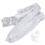 5Pcs Silver Sequin Backdrop Curtains Elegant Glitter Party Decoration 3
