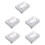 5Pcs Silver Sequin Backdrop Curtains Elegant Glitter Party Decoration 8