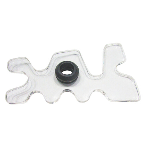 5Pcs Portable Acrylic Pool Bridge Cue Rest Billiard Cue Support Clear 1
