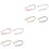 8Pcs Flexible Eyeglasses Chain Assorted Colors Simple Holder Cord 3