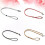 8Pcs Flexible Eyeglasses Chain Assorted Colors Simple Holder Cord 11