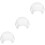 3Pcs Durable Pe Safety Insert Liners Practical Baseball Hat Bump Caps 7