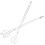 Garbage Picker Scissor Garbage Clip Silver 2pcs 1