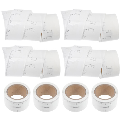 50Pcs Paper Brow Stencils White Positioning Eyebrow Mapper Makeup Tool