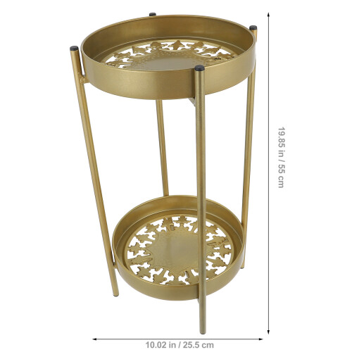 Iron Flower Stand Exquisite Workmanship Reasonable Structure 1