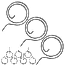 30Pcs Durable Iron Lock Springs for Door Lock Core Replacement Black