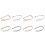 8Pcs Flexible Eyeglasses Chain Assorted Colors Simple Holder Cord 2