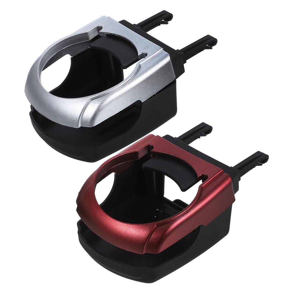 4Pcs Universal Car Air Vent Cup Holder Plastic For Coffee And Water 3632382111790