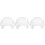3Pcs Durable Pe Safety Insert Liners Practical Baseball Hat Bump Caps 6