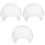 3Pcs Durable Pe Safety Insert Liners Practical Baseball Hat Bump Caps 5