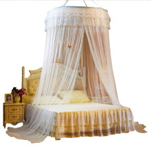 1Pc White Lace Bed Netting Mosquito Dome Net Lightweight Bed Canopy
