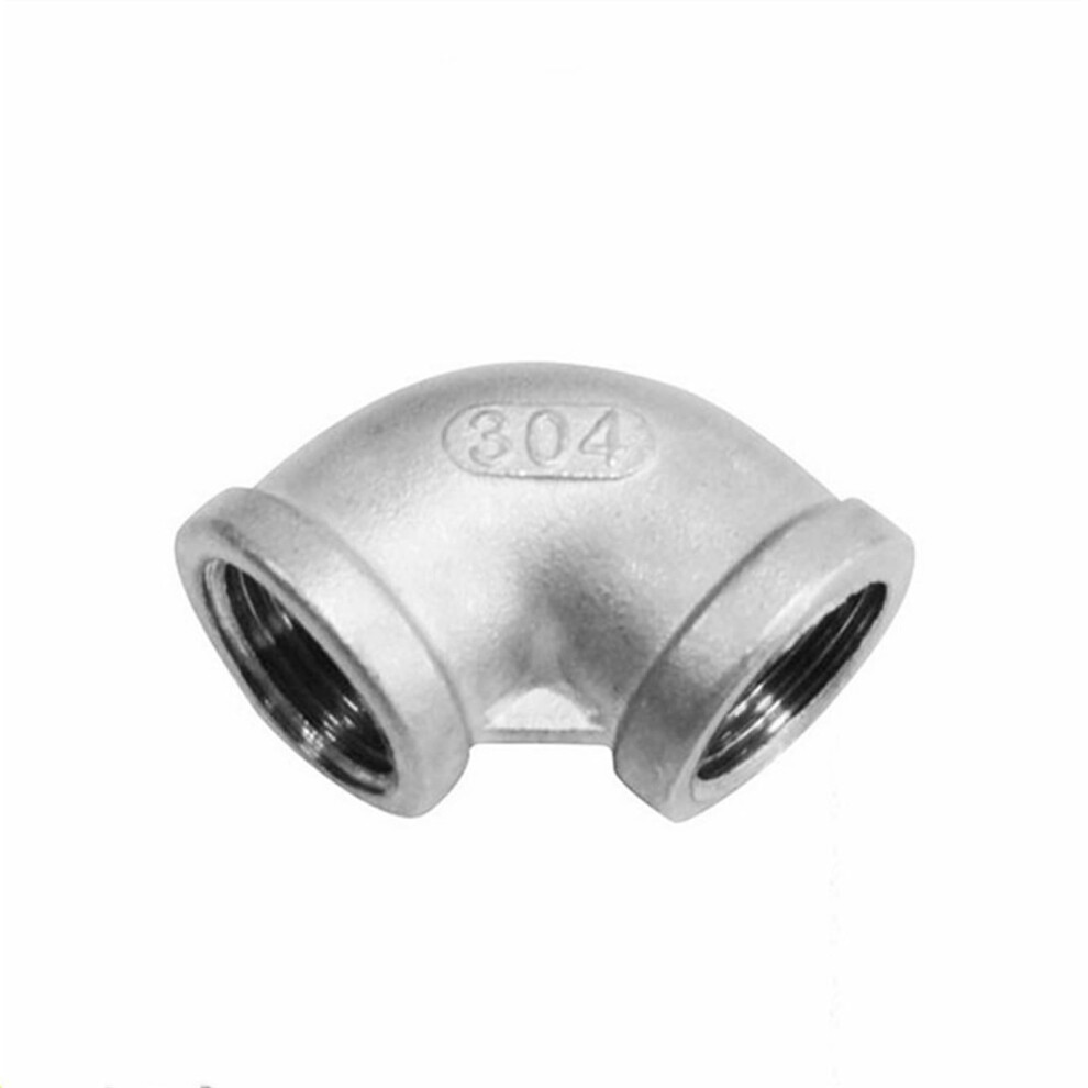 1/4 Inch Bsp Stainless Steel 90 Degree Elbow Dn8 Female Threaded Pipe Fitting 304 For Water Gas Oil 9169991004648