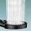 Handheld Shower Head 2pcs 6 Modes Adjustable  Pressure Water Saving AntiClog White 12cm x 29cm 2