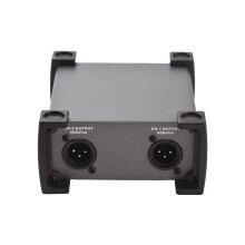 4-Kanal Passive DI-Box 11,5x13,6x5,8 cm Schwarz