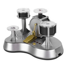 Kosketusrummut Äänet ja valot Mini Elektroninen Sormirumpusetti LED-Valo Jazz Lyömäsoittimet Pöytärumpusetti Kompakti Monikäyttöinen