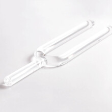 Chakra Tuning Fork B Note Crystal Clear for DNA Healing Sound Therapy and Balancing with Striker