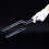 Chakra Tuning Fork B Note Crystal Clear for DNA Healing Sound Therapy and Balancing with Striker 5