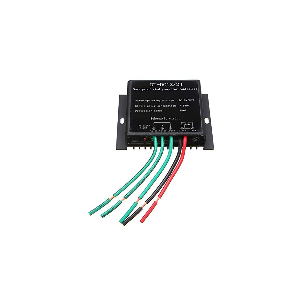 8000W 12V Wind Turbine Charge Controller Waterproof Ip67 Regulator For Rv Marine 9455672305013